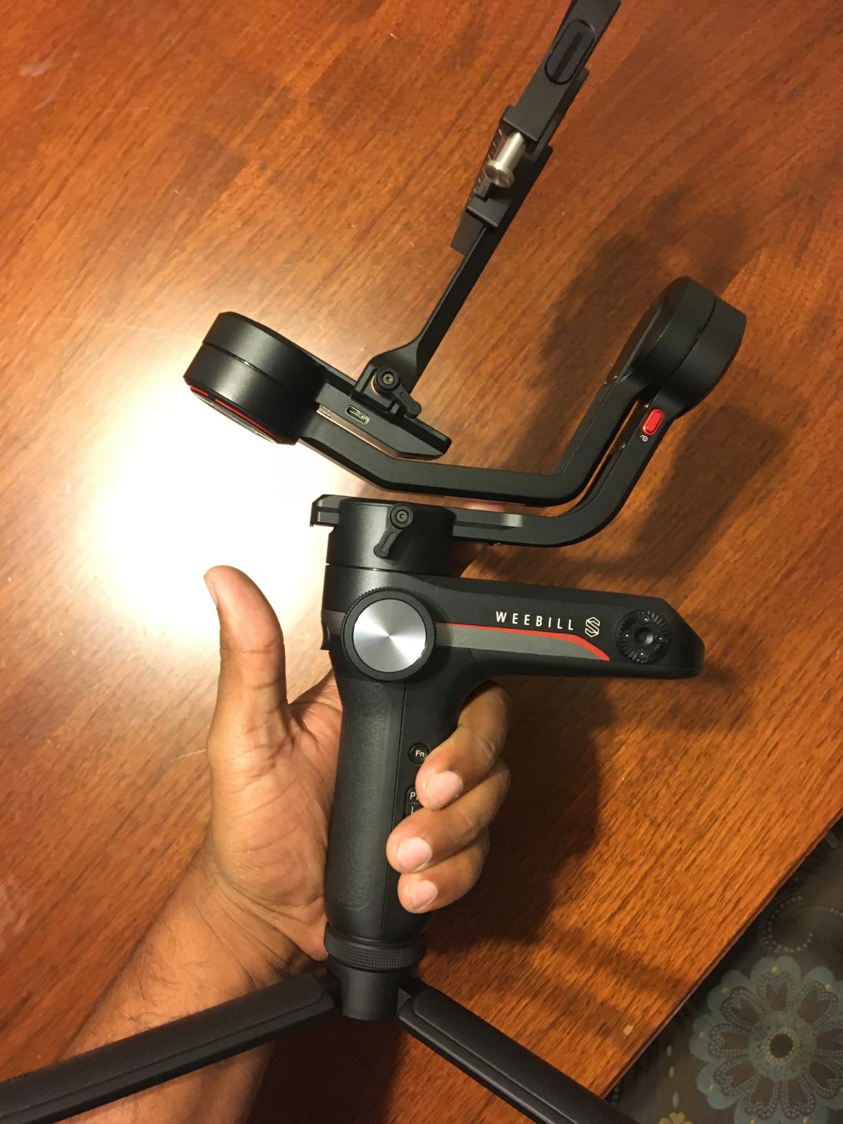 Zhiyun Weebill S [Official] 3-Axis Gimbal Stabilizer for Mirrorless and DSLR Cameras customer photo 2