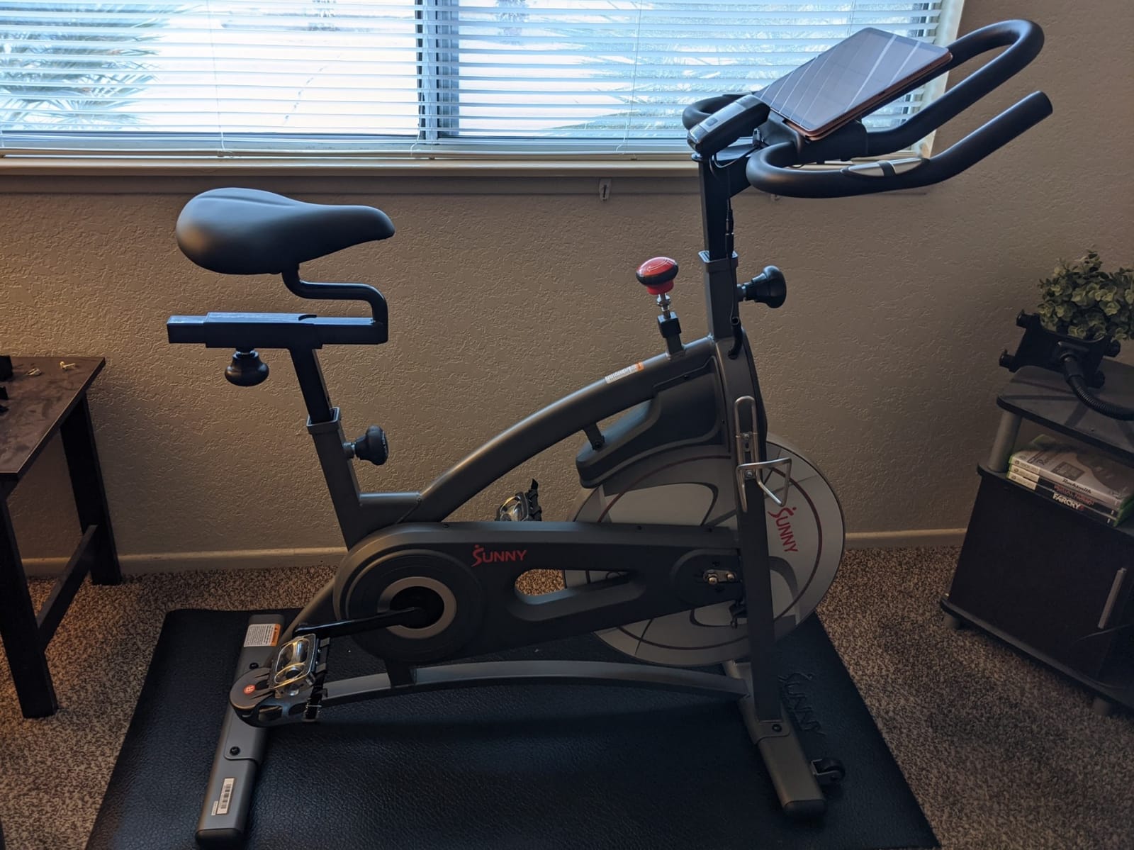 Sunny Health & Fitness Magnetic Exercise Bike for Indoor Cycling customer photo 1