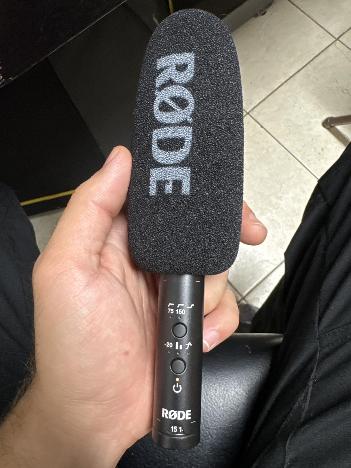 Rode VideoMic NTG Camera-mount Shotgun Microphone,Black customer photo 1