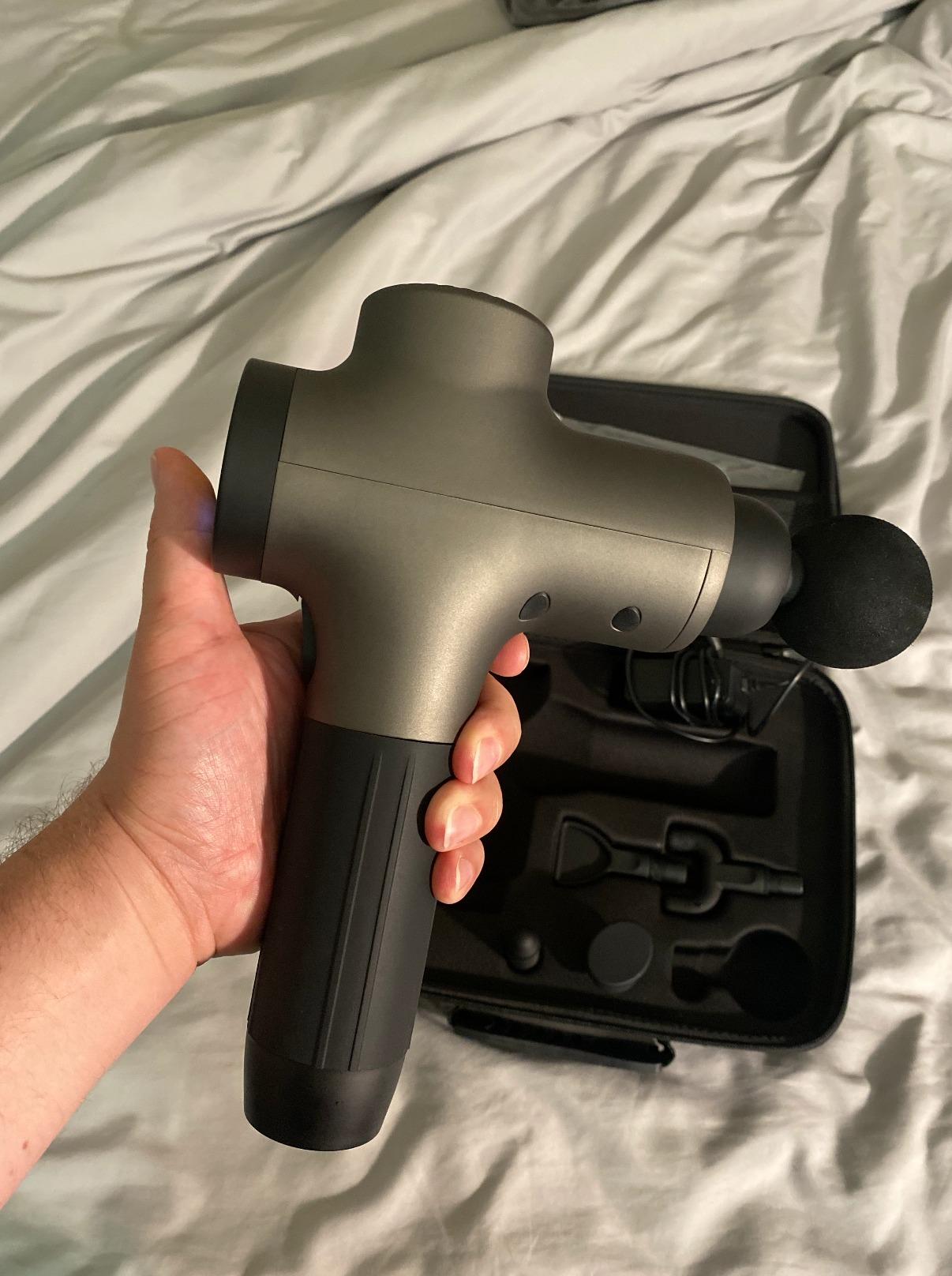 Mebak 3 Massage Gun Deep Tissue, Muscle Massager for Athletes Pain Relief customer photo 2