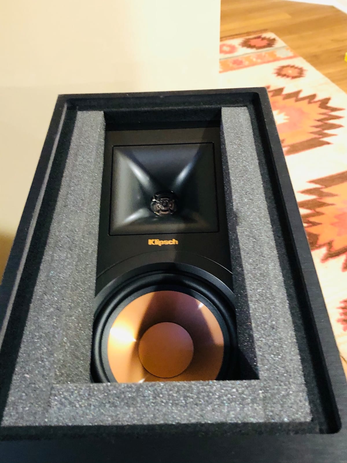 Klipsch Reference R-26FA Floorstanding Speaker, Black, Pair customer photo 1