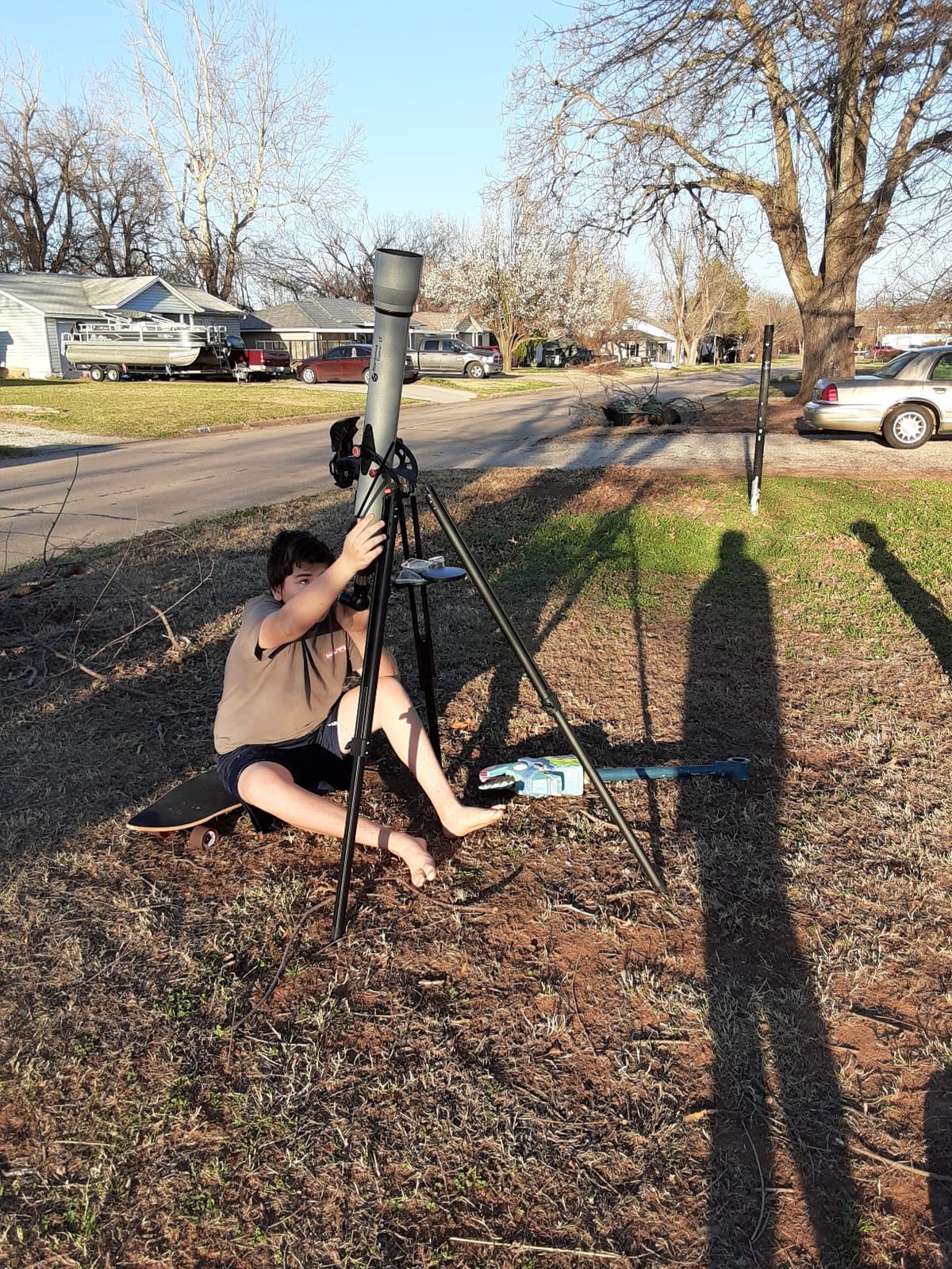Celestron StarSense Explorer LT 80AZ Smartphone Guided Refractor Telescope customer photo 2