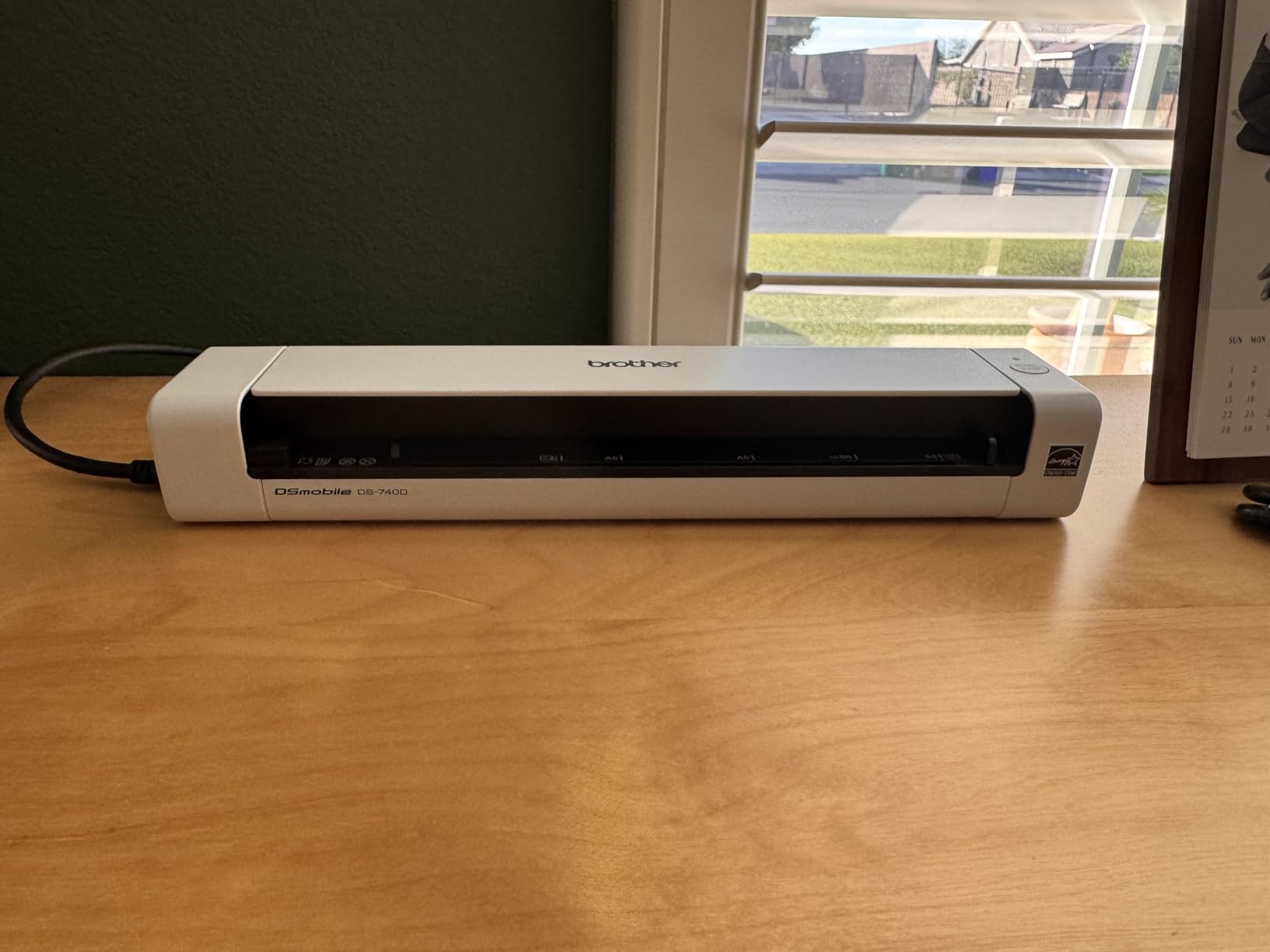 Brother DS-740D Duplex Compact Mobile Document Scanner customer photo 1