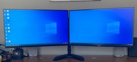 ASUS VL279HE 27” Eye Care Monitor, 1080P Full HD (1920 x 1080), IPS, 75Hz, Adaptive-Sync, FreeSync, HDMI D-Sub, Frameless, Slim, Wall Mountable, Flicker Free and Blue Light Filter customer photo 1