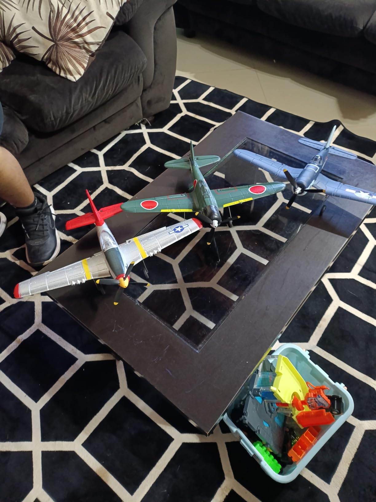 volantexrc RC Plane for Beginners, 4CH WWII RC Airplane T28 Trojan with Aileron, 2.4Ghz Remote Control Plane with Xpilot Self Righting & One Key Aerobatic for Adults (761-9 RTF) customer photo 1