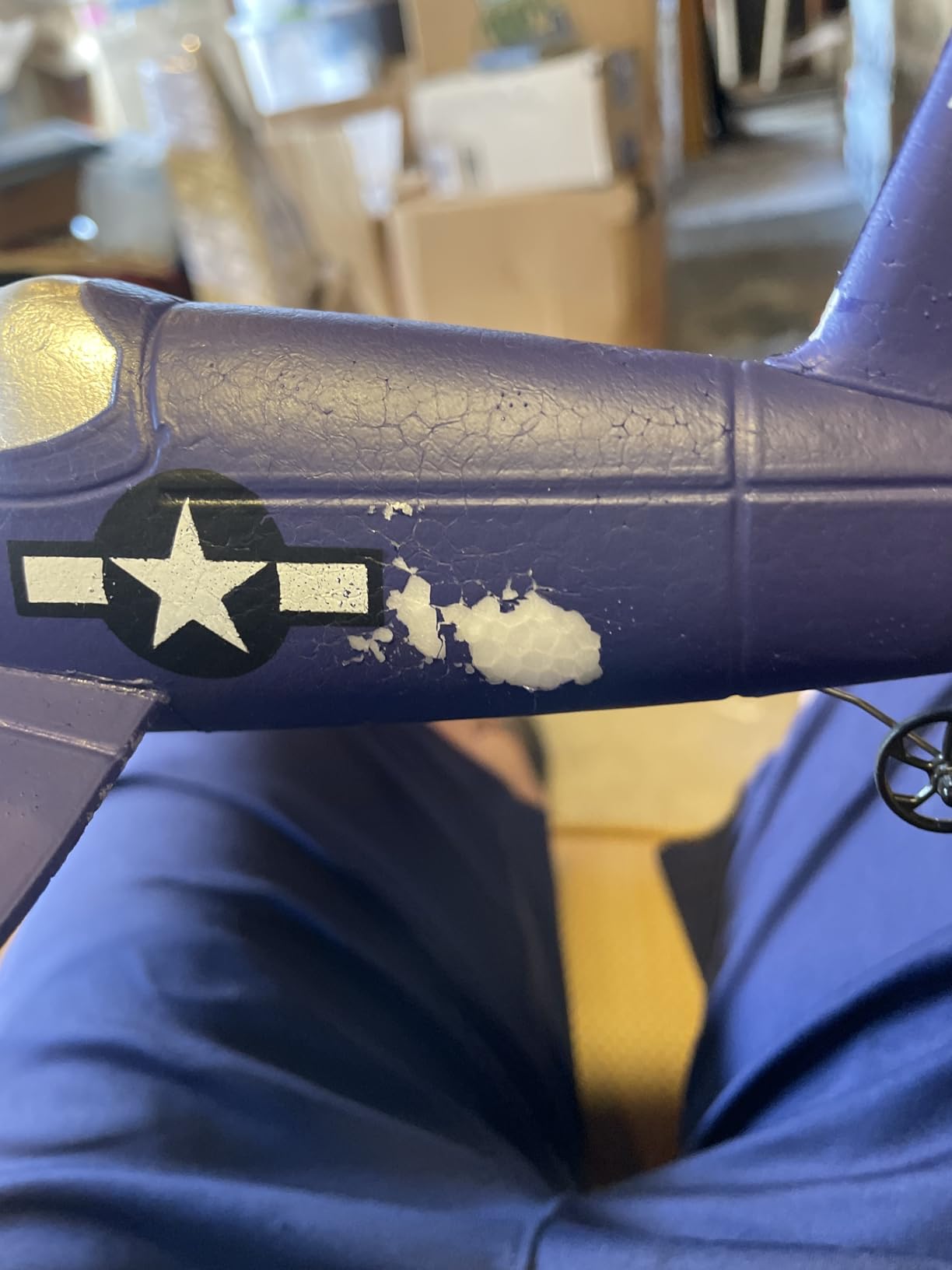 volantexrc RC Plane for Beginners, 4CH WWII RC Airplane T28 Trojan with Aileron, 2.4Ghz Remote Control Plane with Xpilot Self Righting & One Key Aerobatic for Adults (761-9 RTF) customer photo 2