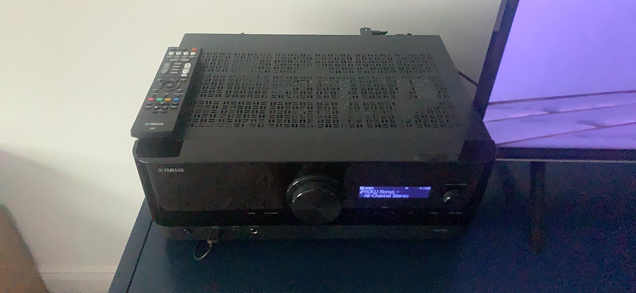 YAMAHA RX-V4A 5.2-Channel AV Receiver with MusicCast | 8K HDMI with MusicCast and YPAO for home theater, gaming and wireless streaming customer photo 1