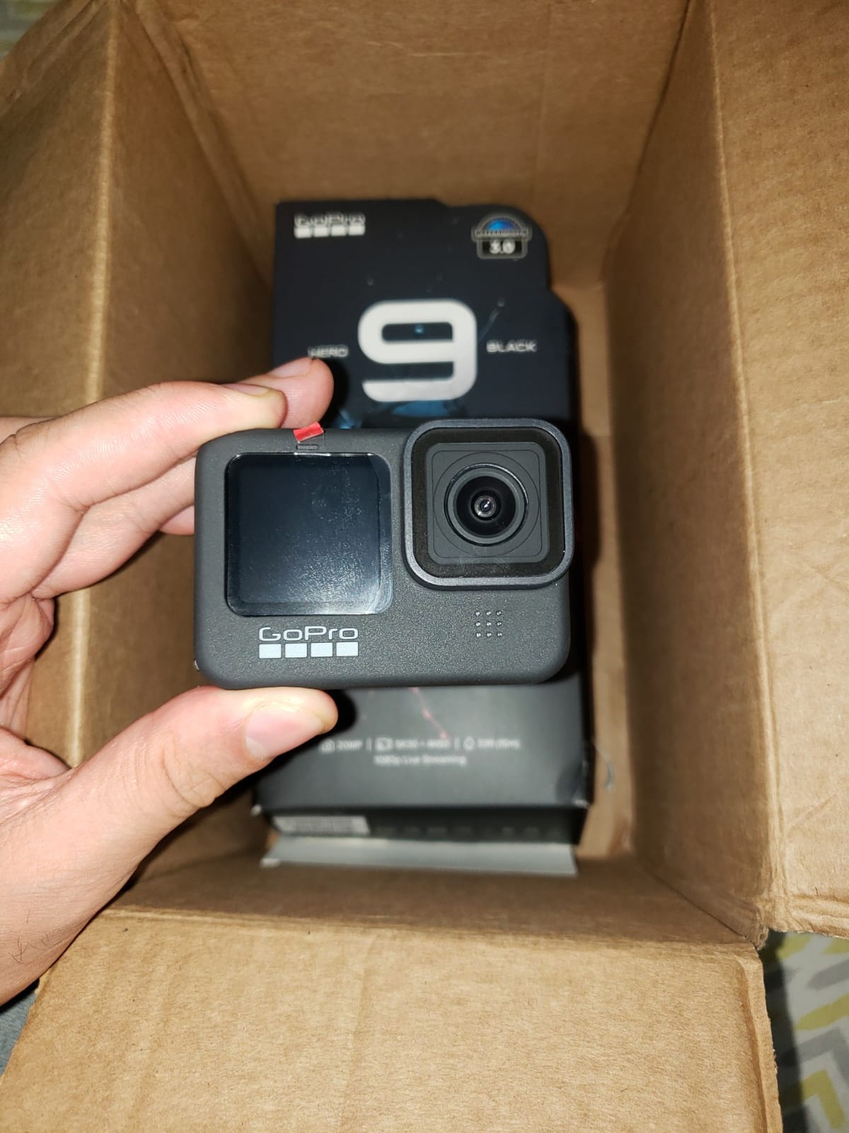 GoPro HERO9 Black - Waterproof Action Camera with Front LCD and Touch Rear Screens, 5K Ultra HD Video, 20MP Photos, 1080p Live Streaming, Webcam, Stabilization customer photo 1