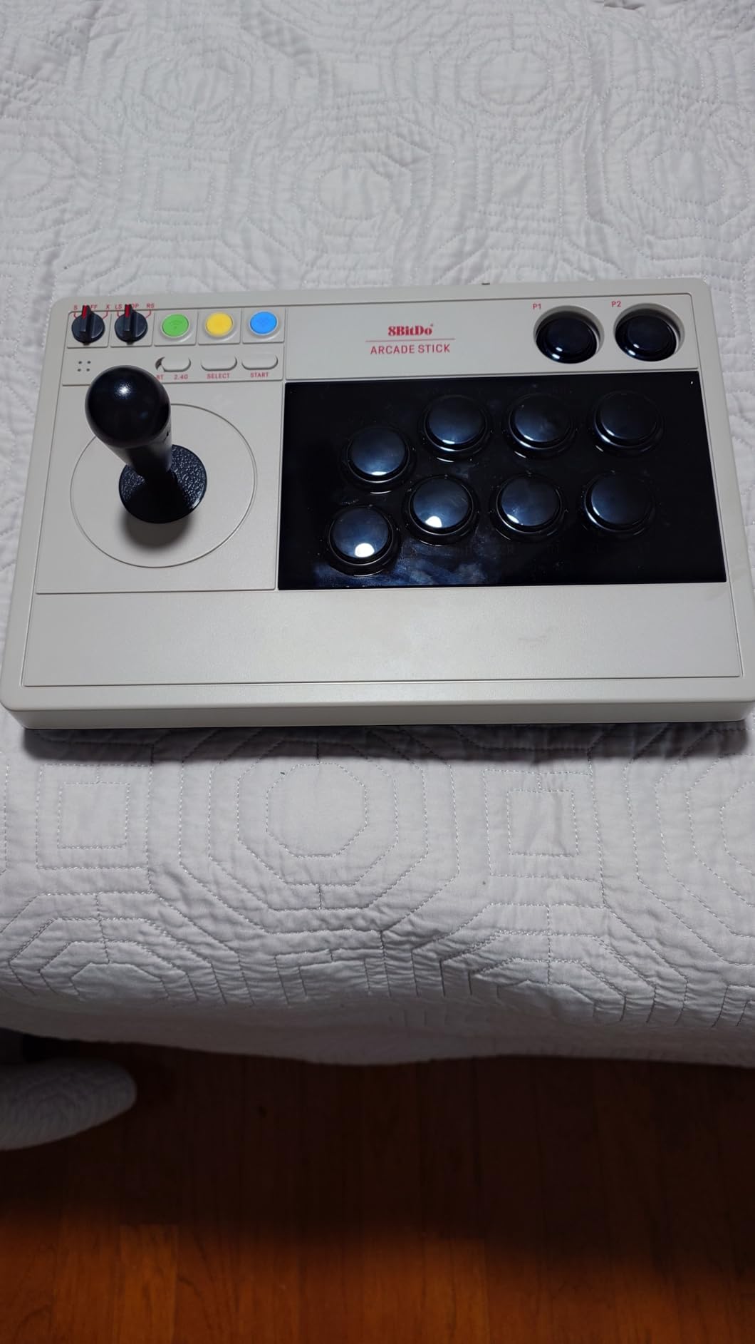 8Bitdo Arcade Stick for Switch & Windows, Arcade Fight Stick Support Wireless Bluetooth, 2.4G Receiver and Wired Connection customer photo 2