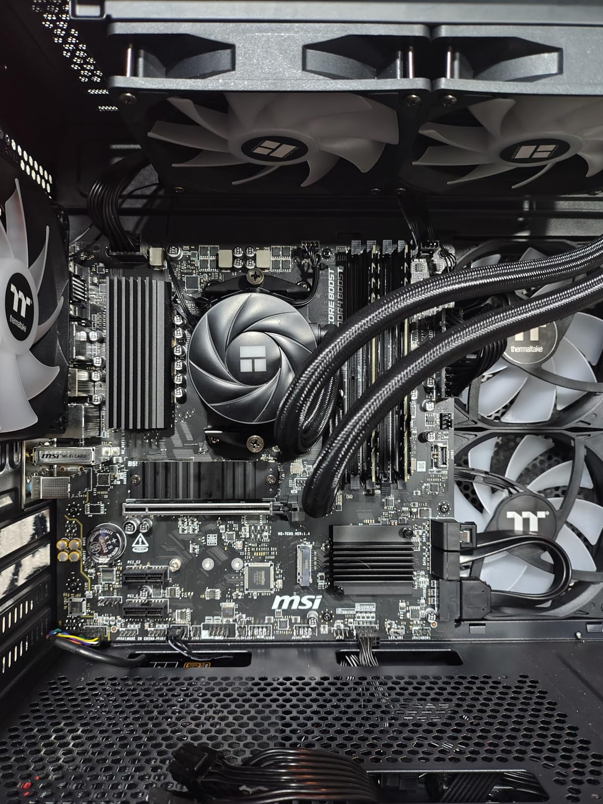 MSI A520M-A PRO Gaming Motherboard (AMD Ryzen 5000, AM4, DDR4, PCIe 3.0, SATA 6Gb/s, M.2, USB 3.2 Gen 1, DVI/HDMI, Micro-ATX) customer photo 2