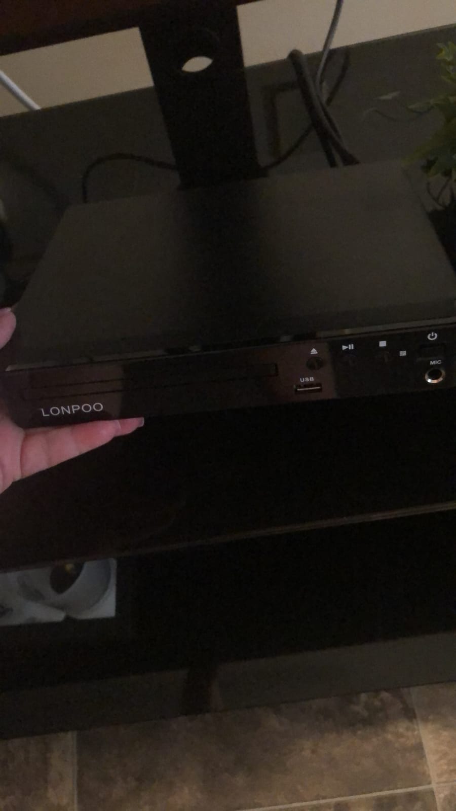 LONPOO LP-100 Blu-Ray Disc Player for TV 1080P DVD CD HDMI USB Upscaling customer photo 2