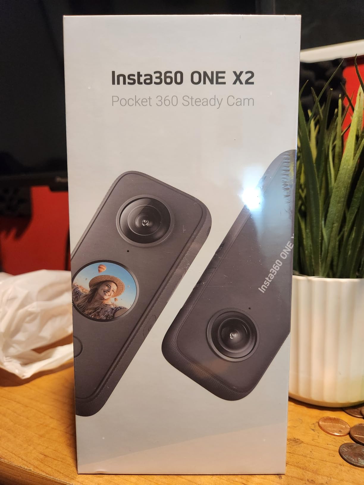 Insta360 ONE X2 360 Degree Waterproof Action Camera, 5.7K 360, Stabilization, Touch Screen, AI Editing, Live Streaming, Webcam, Voice Control customer photo 2