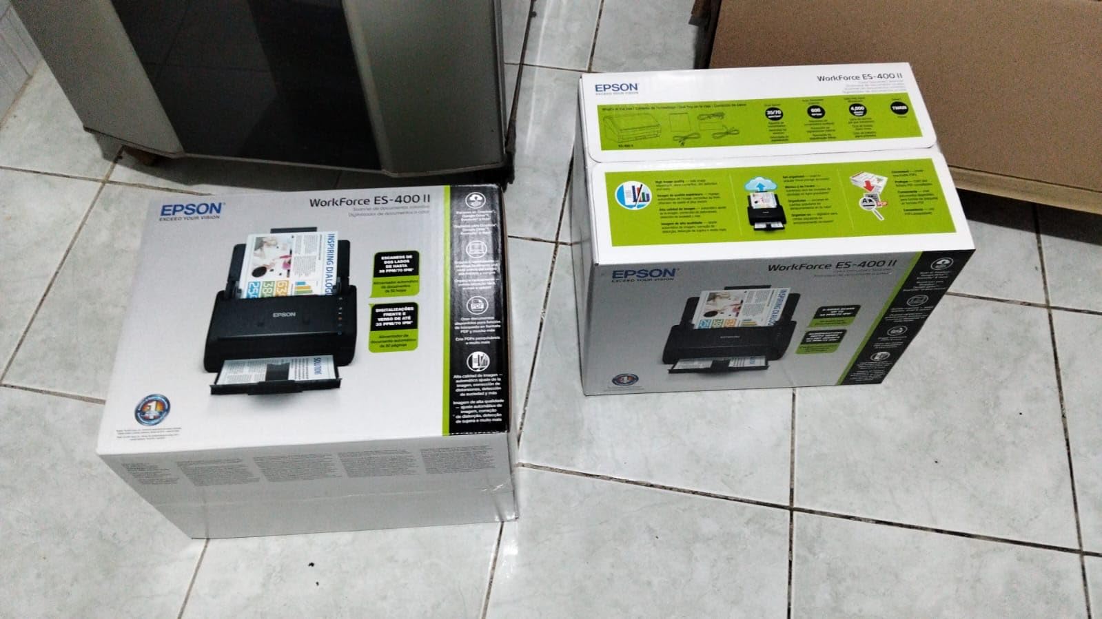 Epson Workforce ES-400 II High-Speed Color Duplex Desktop Document Scanner customer photo 1