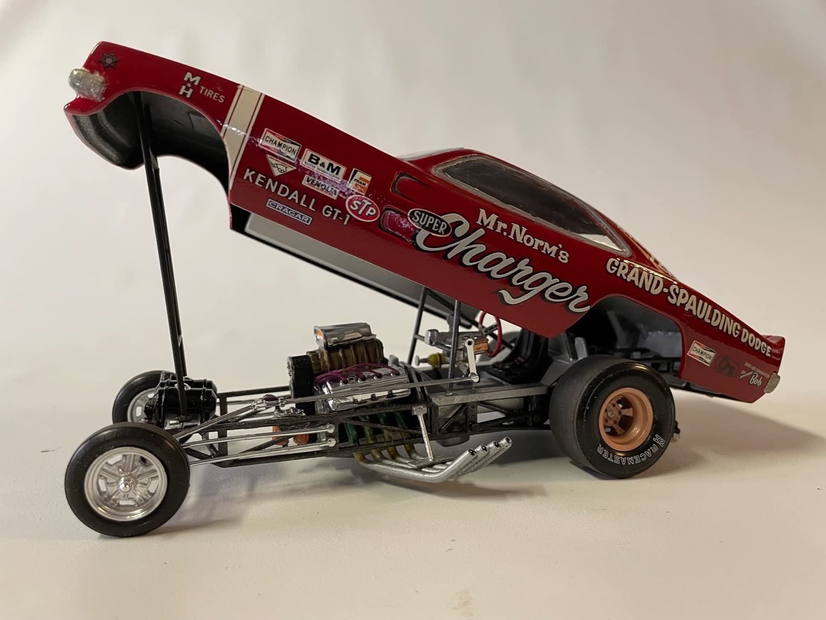 Polar Lights Mr. Norm 1969 Dodge Charger Funny Car 1:25 Scale Model Kit customer photo 2
