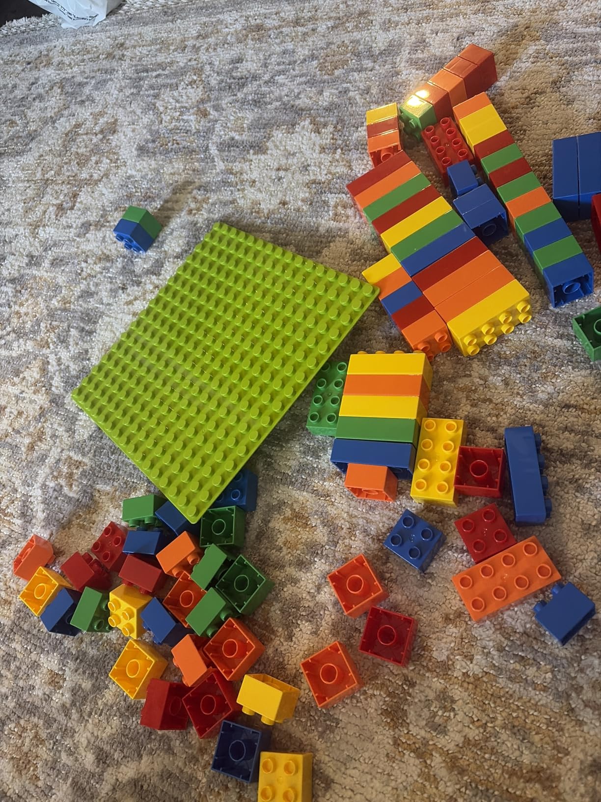 Large Building Blocks for Toddlers Kids Age 2-5, 100 PCS Set with Baseplate customer photo 1