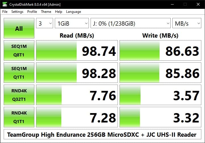TEAMGROUP HIGH Endurance 256GB Micro SDXC UHS-I U3 V30 4K 100MB/s (Designed for Monitoring) Stable Durable Long Lasting Flash Memory Card, Support 4K & Full HD Video Recording TTUSDX256GIV3002 customer photo 1