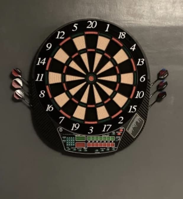 Turnart Electronic Dart Board for 16 Players LED Display customer photo 2