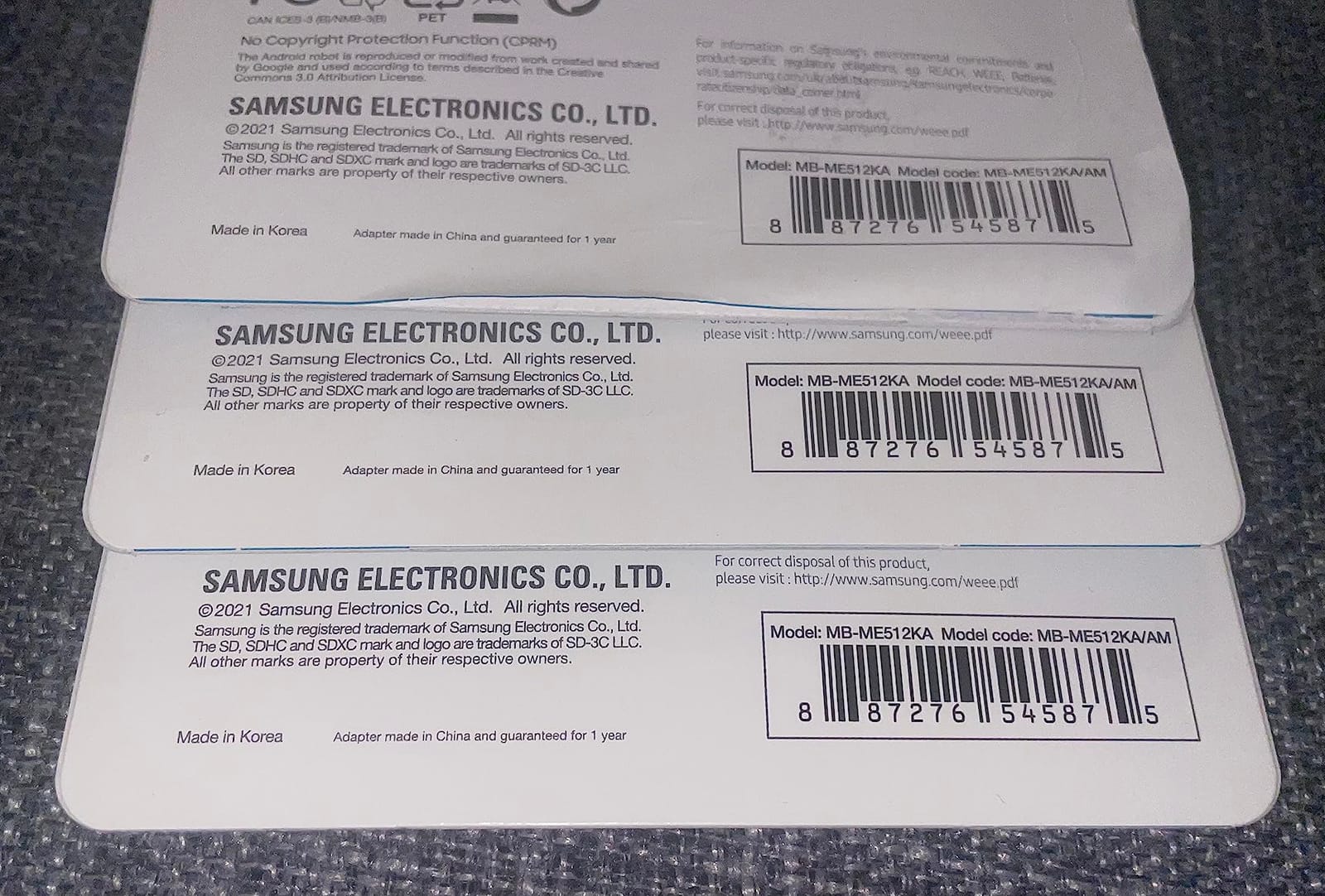 SAMSUNG EVO Select Micro SD-Memory-Card + Adapter, 256GB microSDXC 130MB/s Full HD & 4K UHD, UHS-I, U3, A2, V30, Expanded Storage for Android Smartphones, Tablets, Nintendo-Switch (MB-ME256KA/AM) customer photo 2