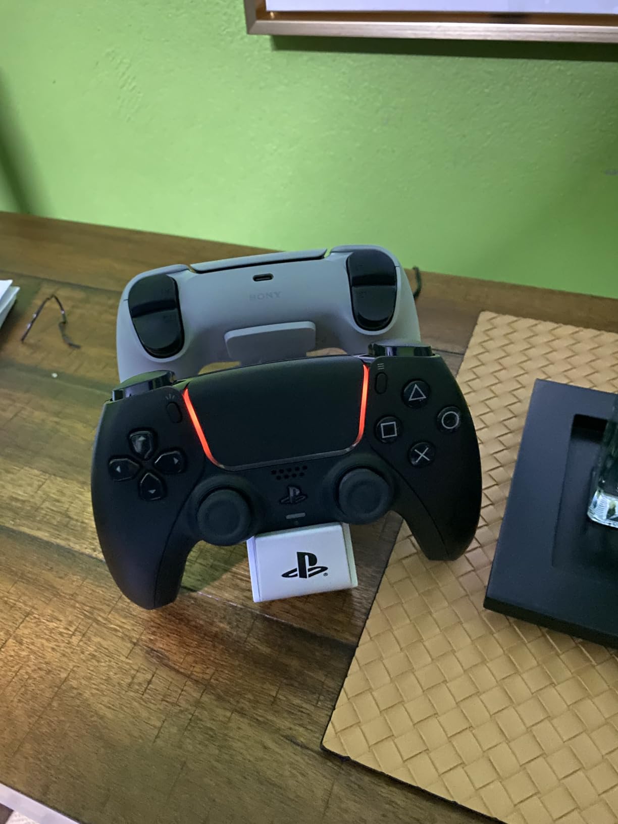PowerA Twin Charging Station for Dualsense Wireless Controllers, Dualsense Controller Charging, Charge, Sony PlayStation, PS5, Officially Licensed - PlayStation 5 customer photo 1