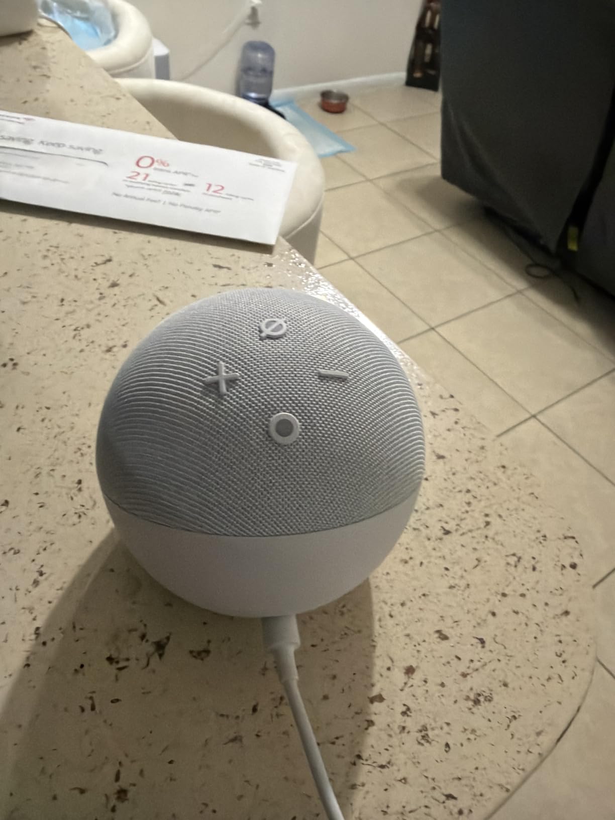 Amazon Echo Dot (newest model) - Vibrant sounding speaker, Designed for Alexa+, Great for bedrooms, dining rooms and offices, Charcoal customer photo 1