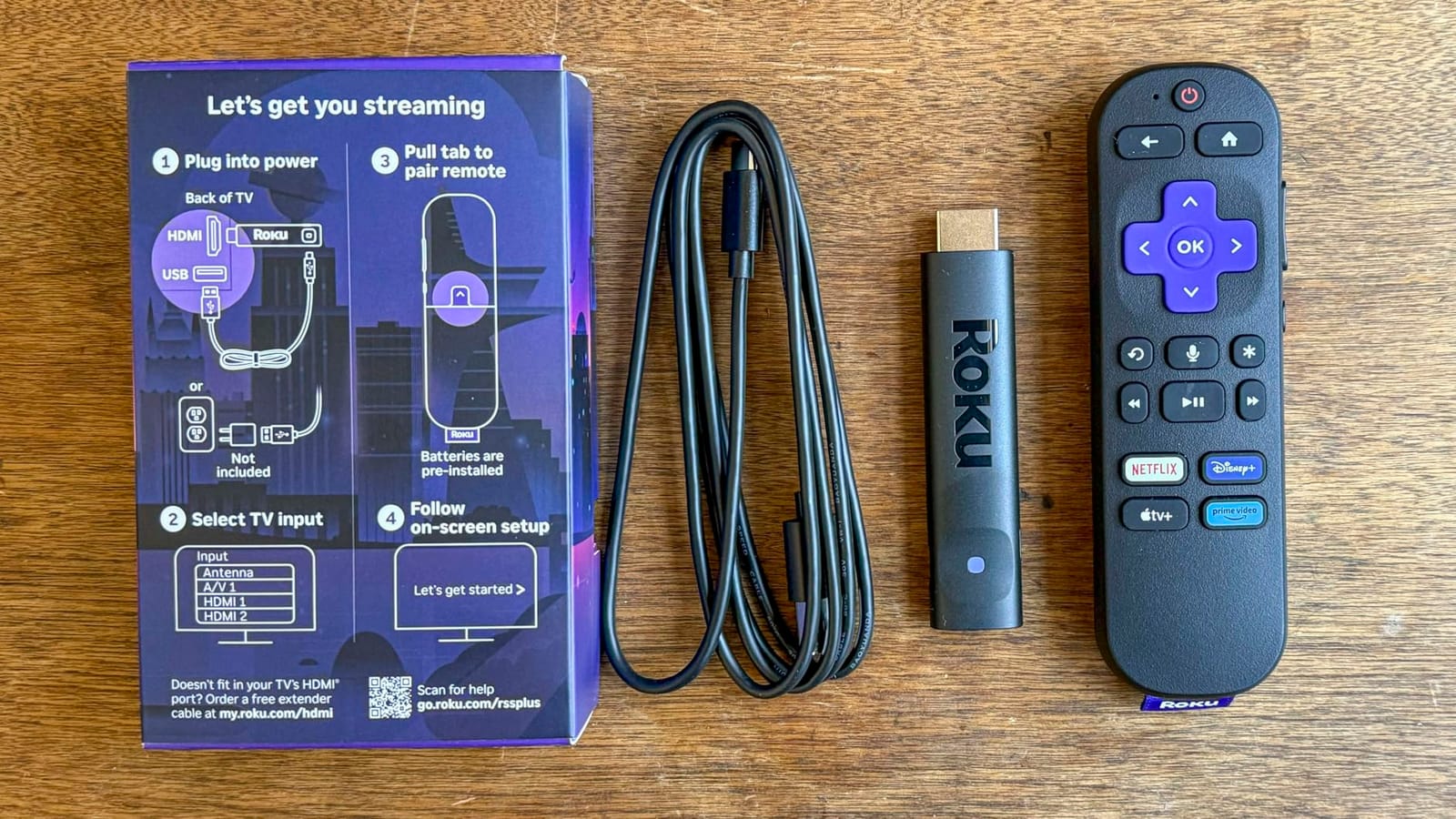 Roku Streaming Stick 4K with Voice Remote - HDR10+ & Dolby Vision customer photo 1