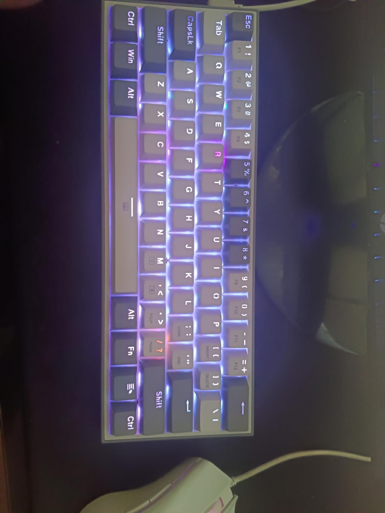 Redragon K617 Wired 60% Compact Hot-Swap RGB Gaming Mechanical Keyboard customer photo 2