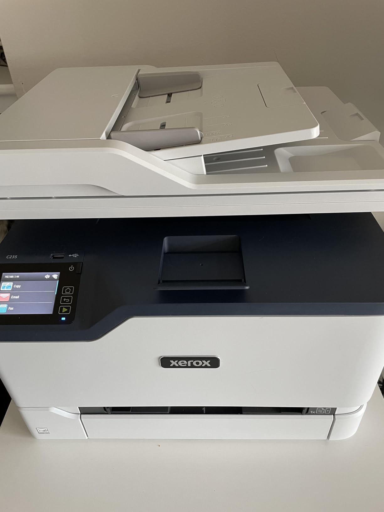 Xerox C235dni Wireless Color Laser All-in-One Printer | Color Print, Scan, Copy & Fax, 24 ppm performance, reliable wireless connectivity, ideal for hybrid & small businesses customer photo 2