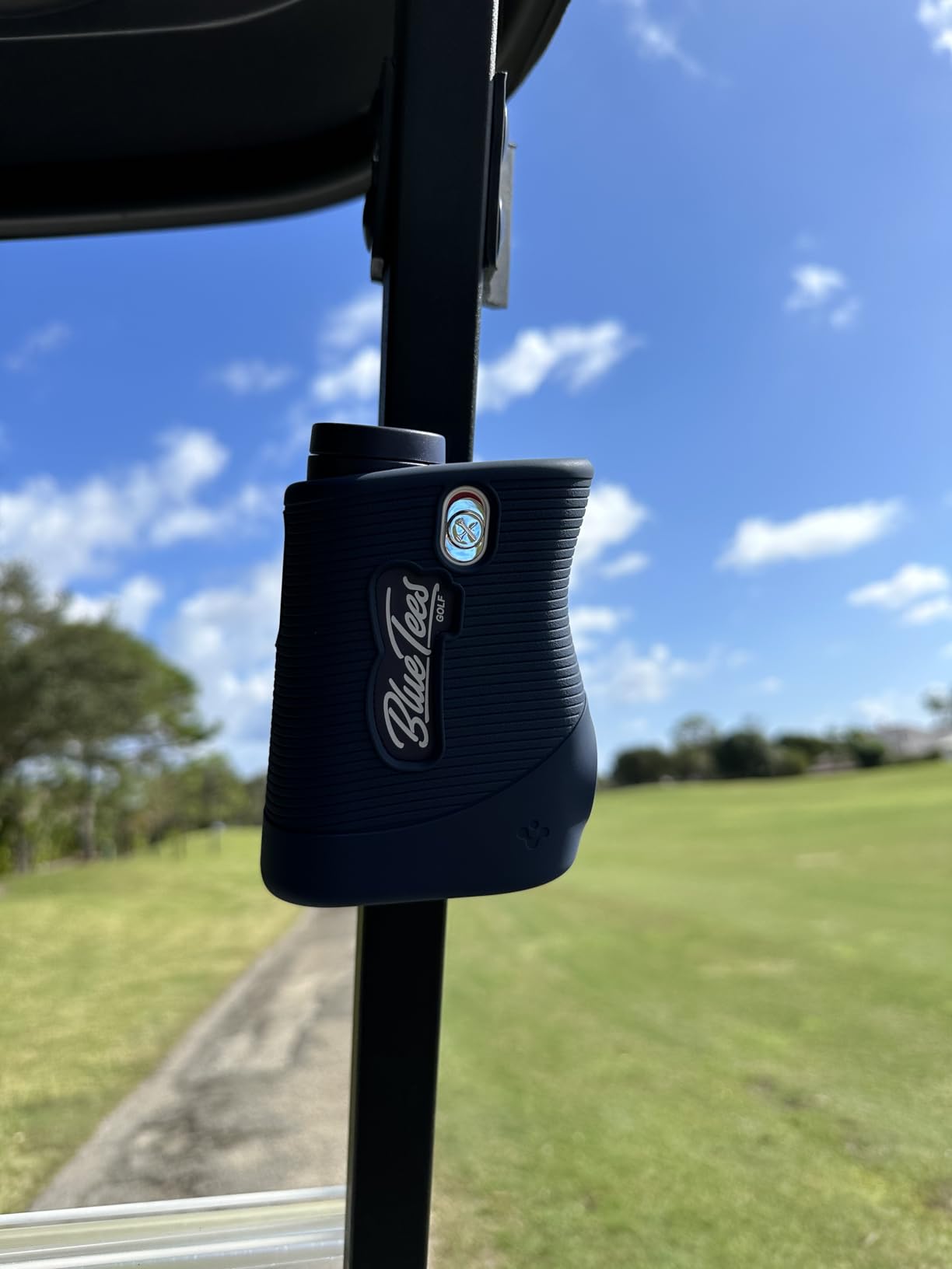 Blue Tees Golf Series 3 Max+ Golf Rangefinder with Slope Switch, 1000 Yards Range Finder, 6X Magnification, Slope Measurement, Magnetic Strip, Flag Pole Locking with Pulse Vibration customer photo 1