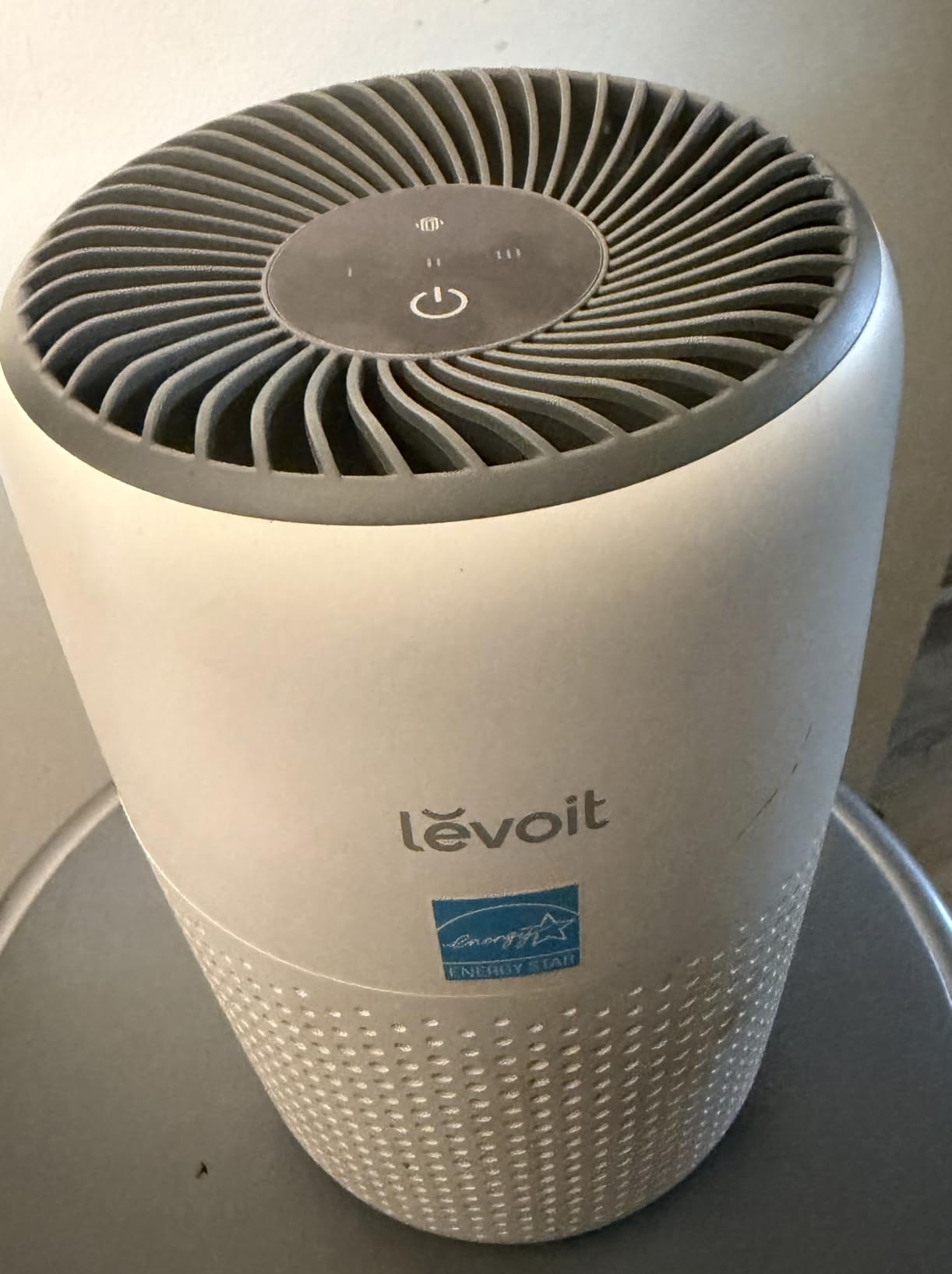 Levoit Air Purifiers for Bedroom Home Pets Dorm Room, Small Air Purifiers | Filter Cleaner with Fragrance Sponge, Filters Smoke, Allergens, Pet Dander, Odor, Dust, Office, Desktop, Core Mini-P, White customer photo 2