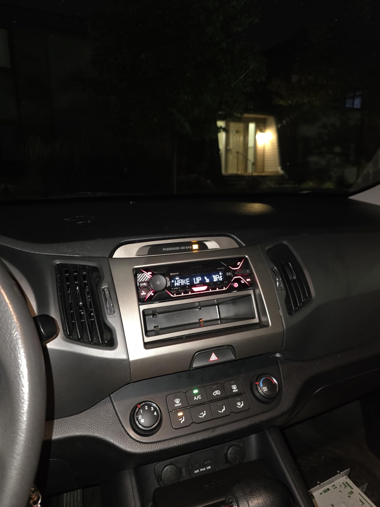 Sony DSX-A410BT Single Din Bluetooth Front USB AUX Car Stereo Digital Media Receiver (No CD Player) customer photo 1