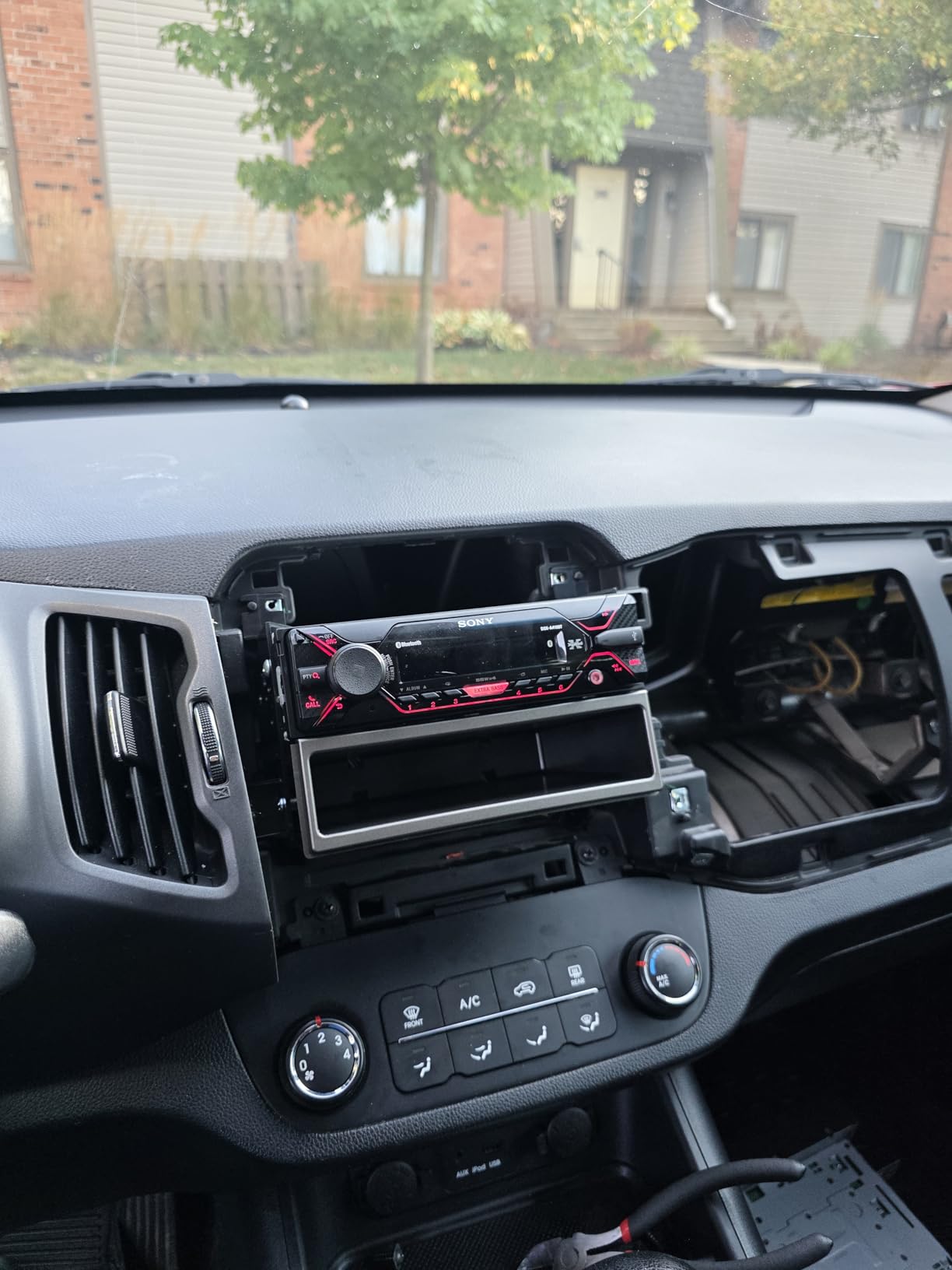 Sony DSX-A410BT Single Din Bluetooth Front USB AUX Car Stereo Digital Media Receiver (No CD Player) customer photo 2