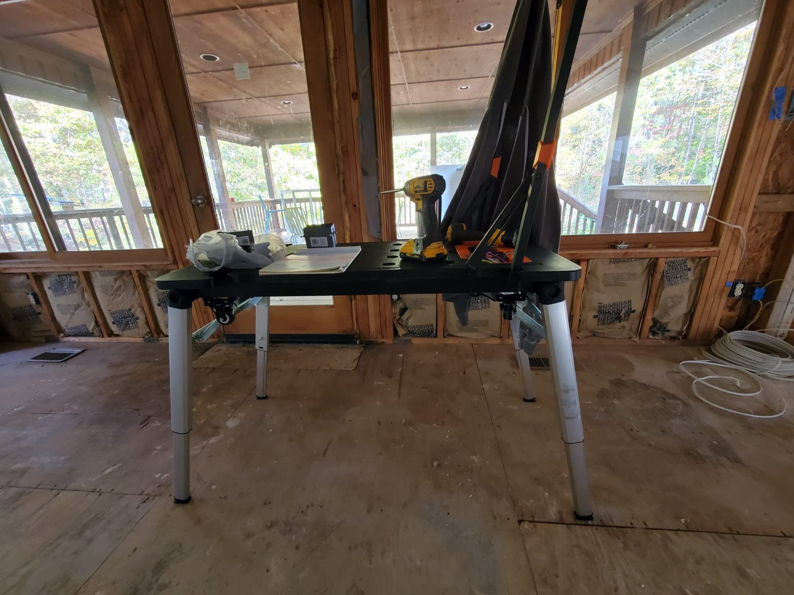 TLGREEN 7in1 Multifunctional Portable Workbench,Worktable with Poweroutlet customer photo 1
