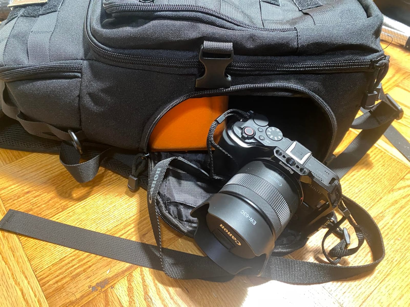 MOSISO Camera Backpack, DSLR/SLR/Mirrorless Tactical Camera Bag Case customer photo 2