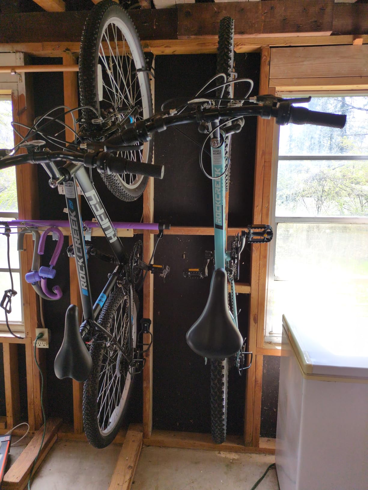Housolution Bike Wall Mount with Fixed Hook, [4 Pack] Bike Storage Rack customer photo 2