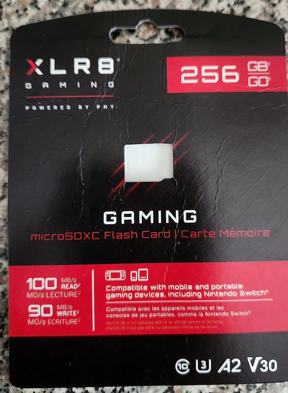 PNY 512GB XLR8 Gaming microSDXC Memory Card - 100MB/s, UHS-I, 4K UHD, Full HD, U3, V30, A2 - Micro SD for Portable Console Gaming on Nintendo-Switch, Steam Deck, Smartphones and Tablets customer photo 2