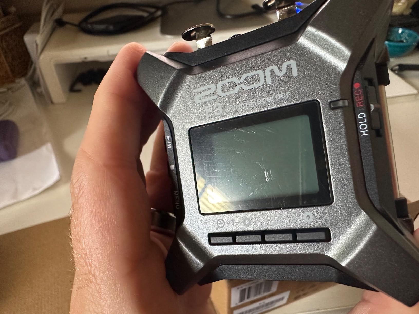 Zoom F3 Professional Field Recorder for Filmmakers & Musicians customer photo 1