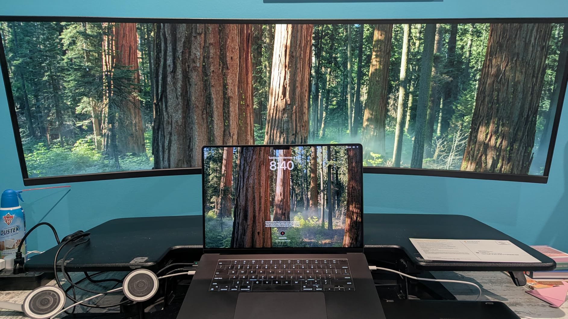 Deco Gear 49 Inch Curved Monitor, 5K2K Ultrawide WDQHD Screen 5120×1440, R1500, HDR400, 120Hz, 32:9 VA Panel, USB-C 65W PD, Adaptive Sync, PBP/PIP, KVM Switch, Built-in Speakers & Ergonomic Stand customer photo 2