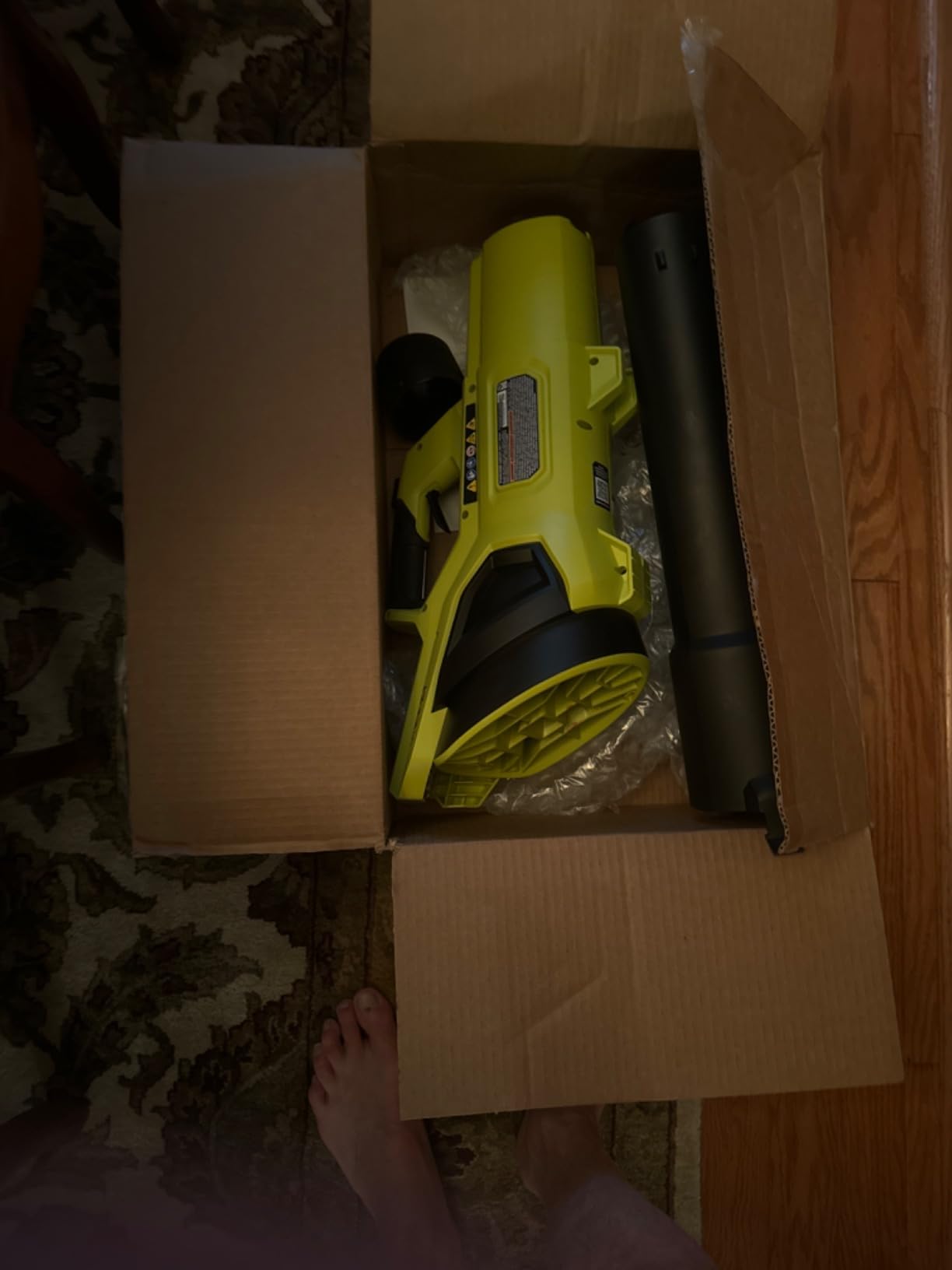 Ryobi 40V Whisper HP Brushless 190 MPH 730 CFM Cordless Battery Jet Fan Leaf Blower (Tool Only- Battery and Charger NOT Included) customer photo 2