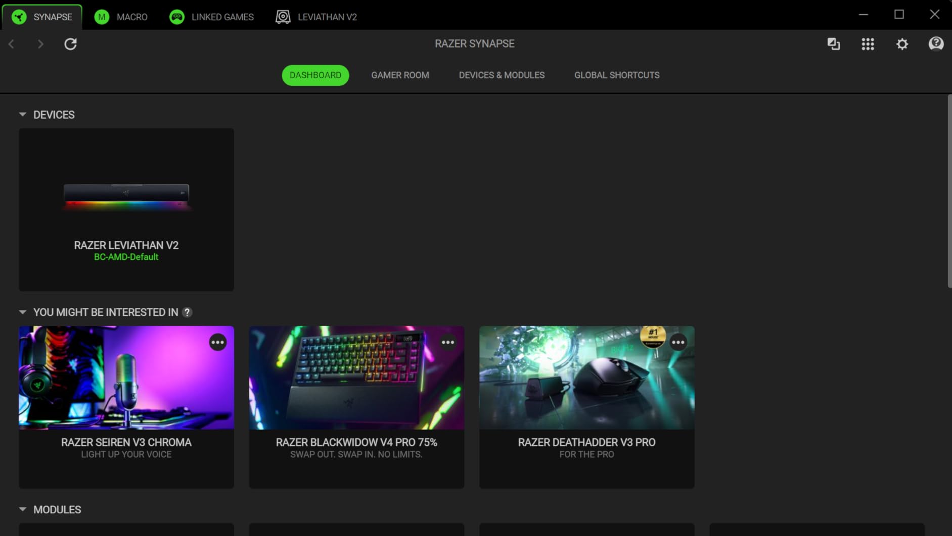 Razer Leviathan V2, Multi-Driver PC Gaming Soundbar w/Subwoofer, Black customer photo 1