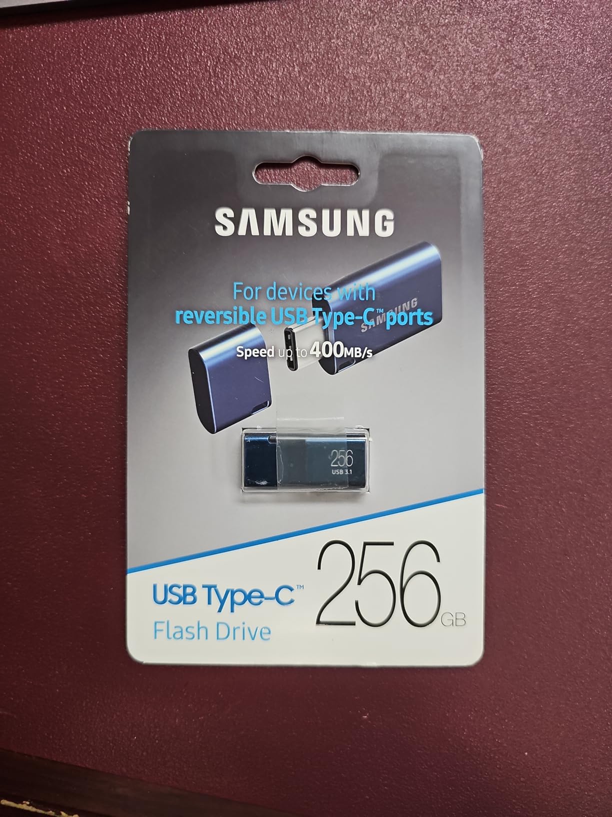 Samsung Type-C USB Flash Drive 256GB, USB 3.2 Gen 1, Up to 400MB/s customer photo 1