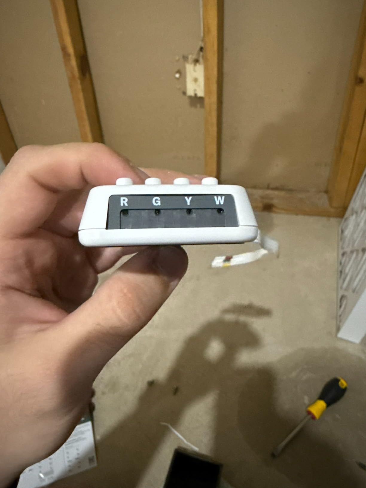ecobee Smart Thermostat Premium - WiFi, Siri & Alexa Built-In, Smart Sensor | Air Quality Monitor. Works with Alexa, Siri and Google Home. Live view from your ecobee Doorbell. Energy Saving thermostsat customer photo 2