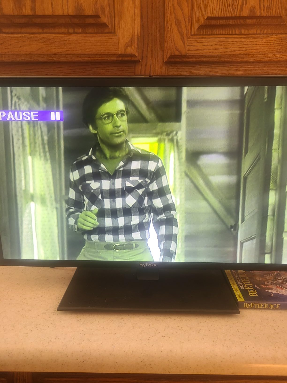 SYLVOX 24 inch RV TV, 12V TV with DVD Player Built-in, 1080P Flat Screen customer photo 2