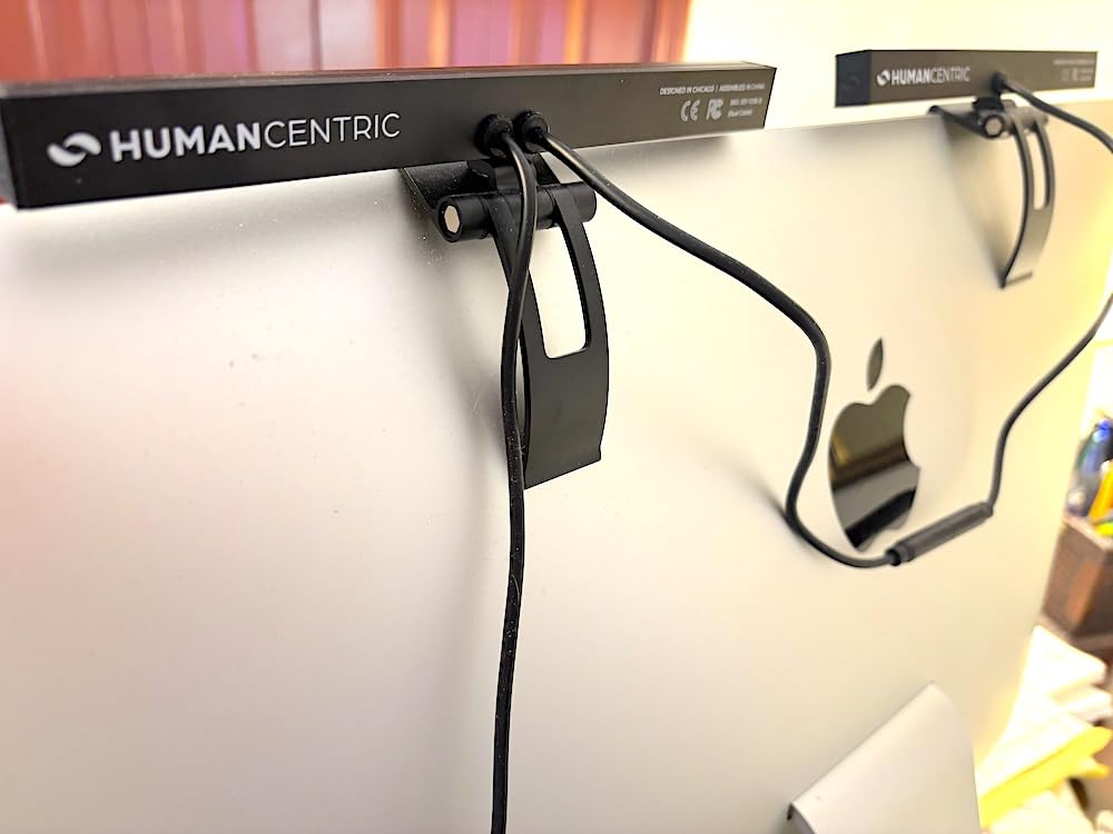HumanCentric Video Conference Lighting - Webcam Light for Streaming LED customer photo 2