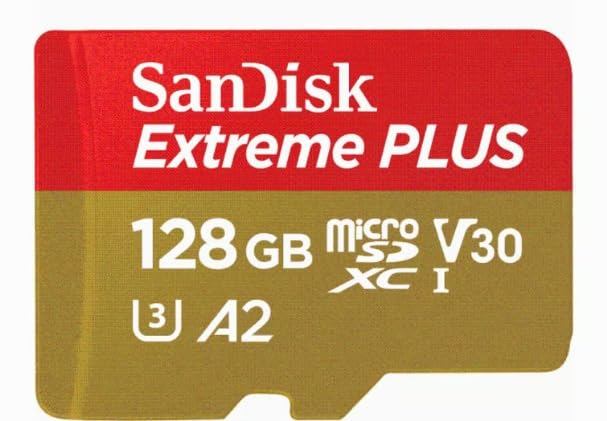 SanDisk 256GB Extreme microSD UHS I Card for 4K Video on Smartphones, Action Cams & Drones 190MB/s Read, 130MB/s Write SDSQXAV 256G GN6MN, Red/Gold customer photo 2