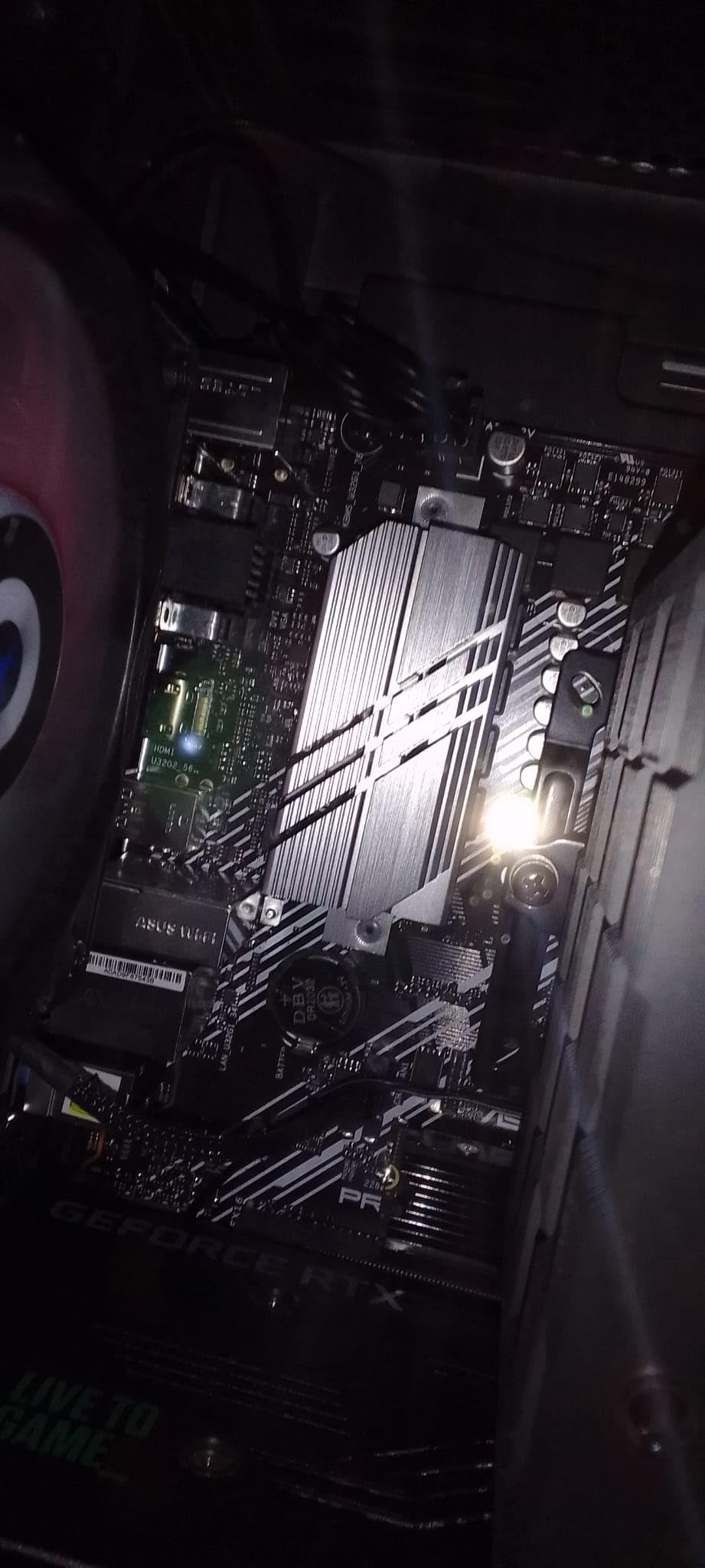 ASUS Prime B550M-A WiFi II AMD Micro ATX Motherboard with PCIe 4.0, WiFi 6, ECC Memory, HDMI 2.1, RGB Header customer photo 2