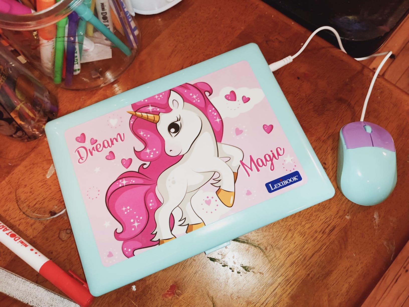 Lexibook, Unicorn Educational Laptop for Kids, JC598UNIi2 customer photo 1