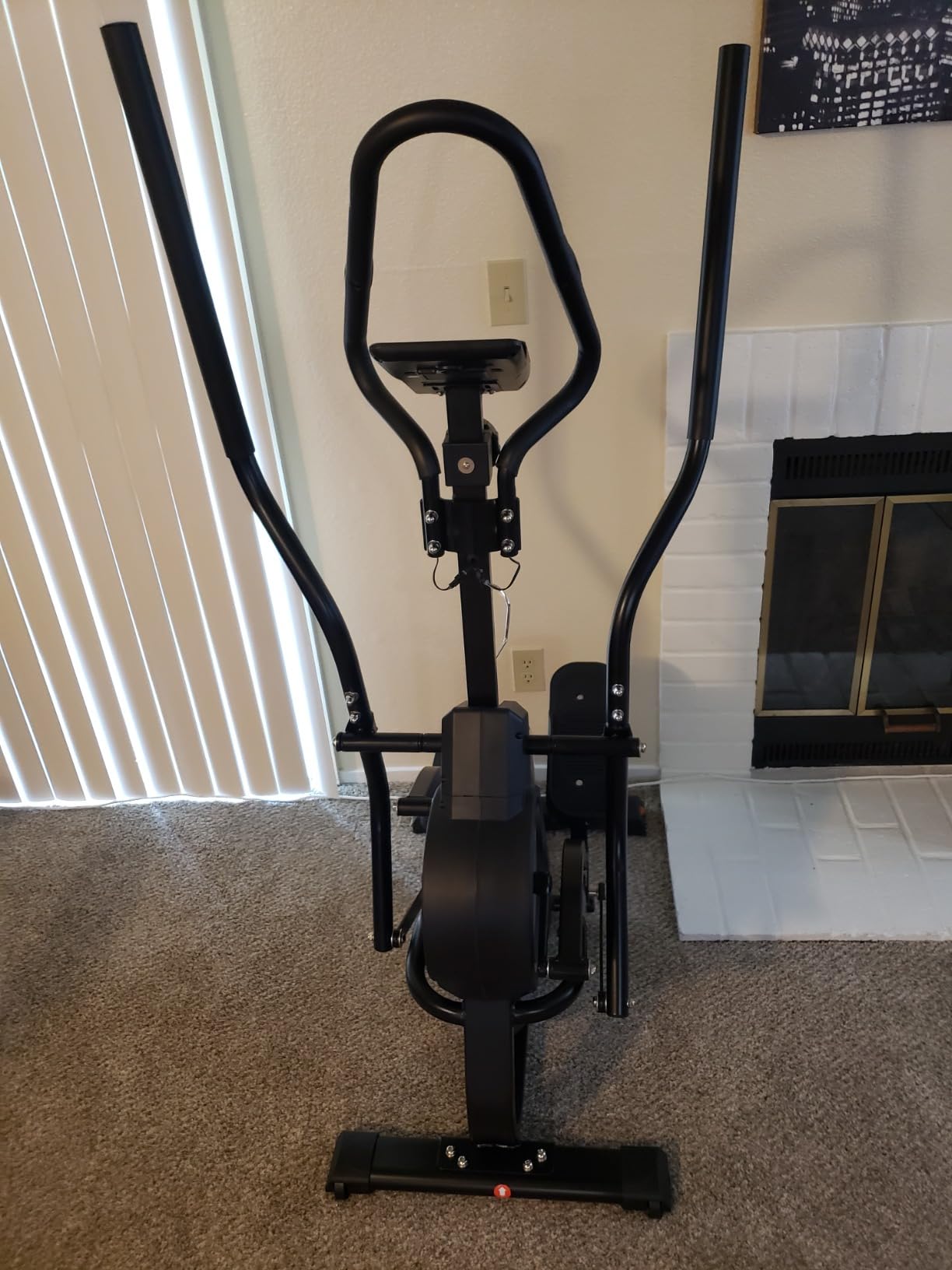YOSUDA Elliptical Exercise Machine, Compact Elliptical with 12°/45° Incline customer photo 1