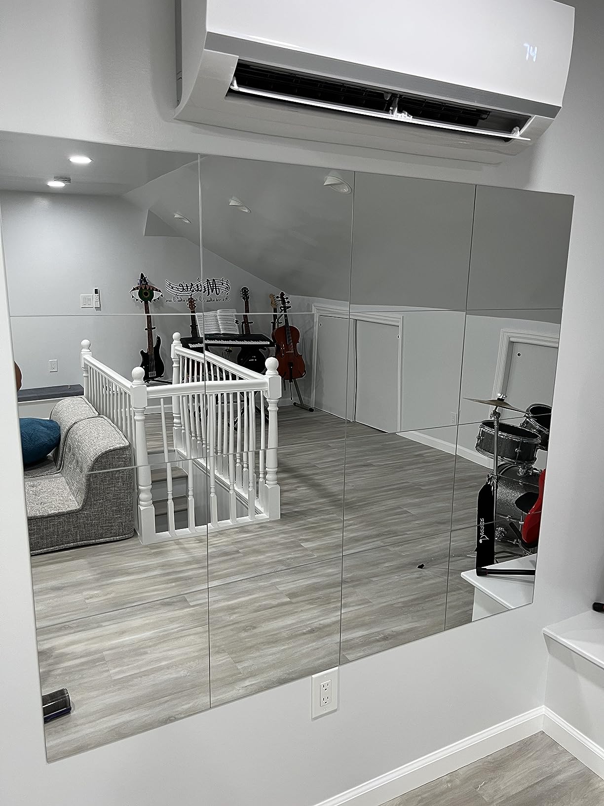 Delma Home Gym Mirror, 48