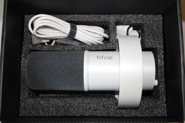 FIFINE AmpliTank K688 Dynamic Microphone, XLR/USB Podcast Recording PC Mic customer photo 1