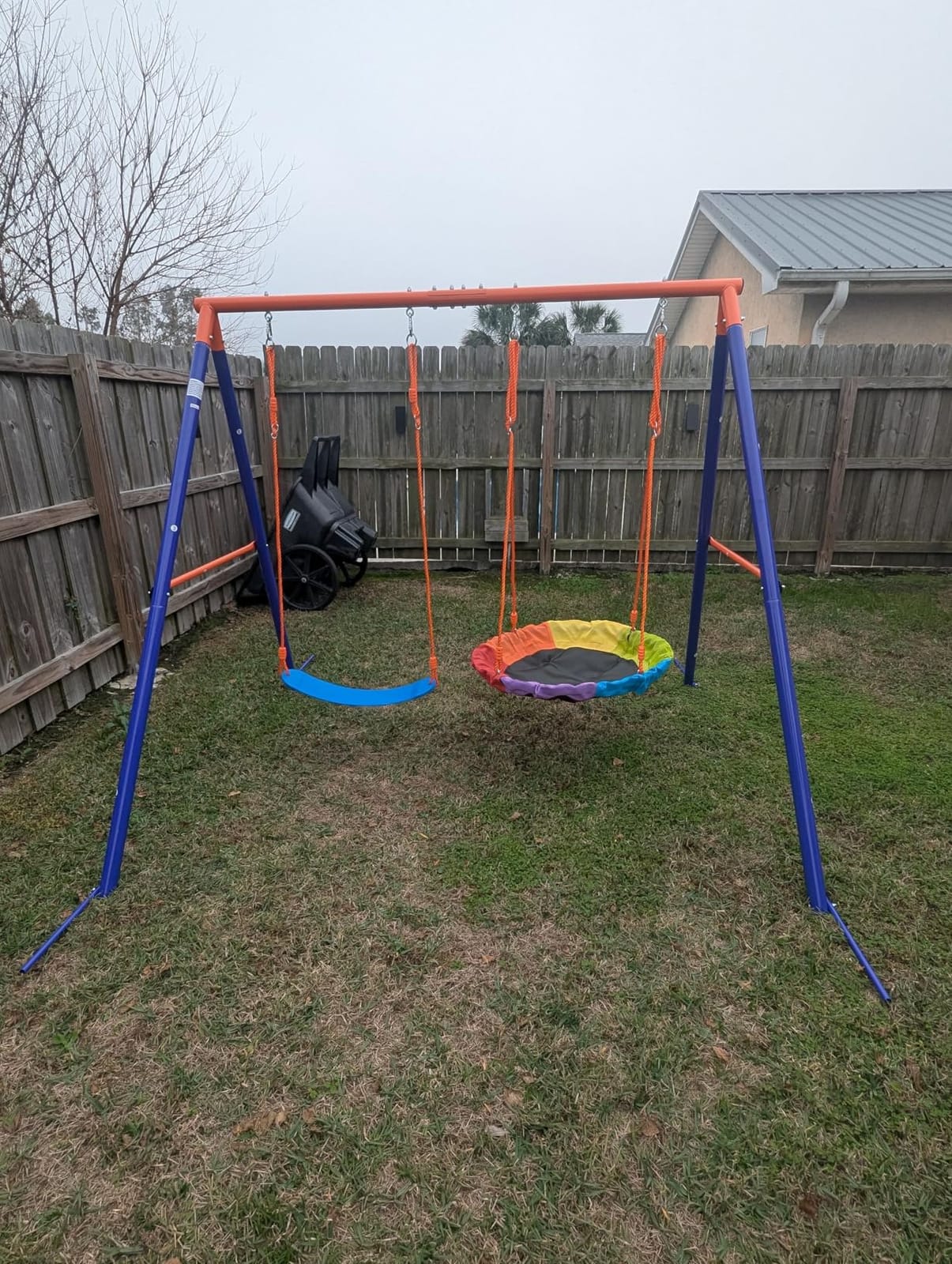 Amictoy Swing Set for Backyard, 32